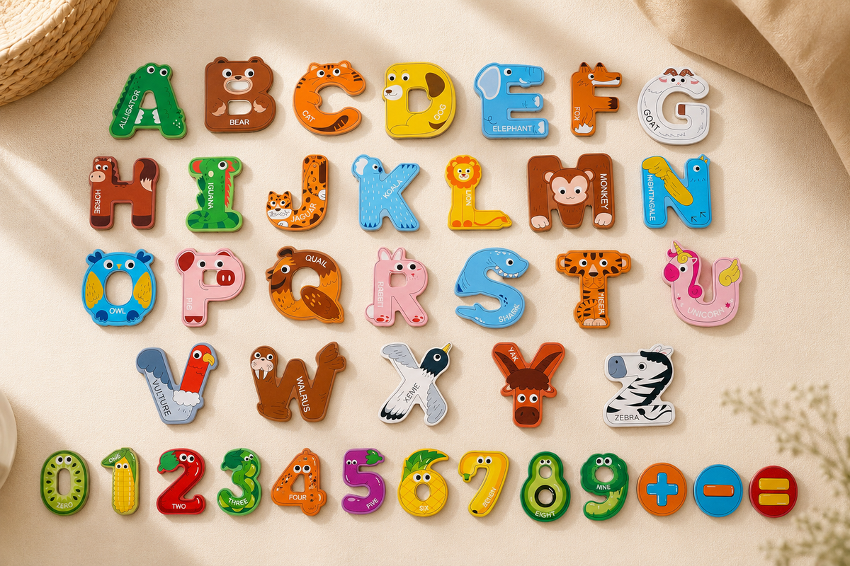 Alphabet & Number Magnets