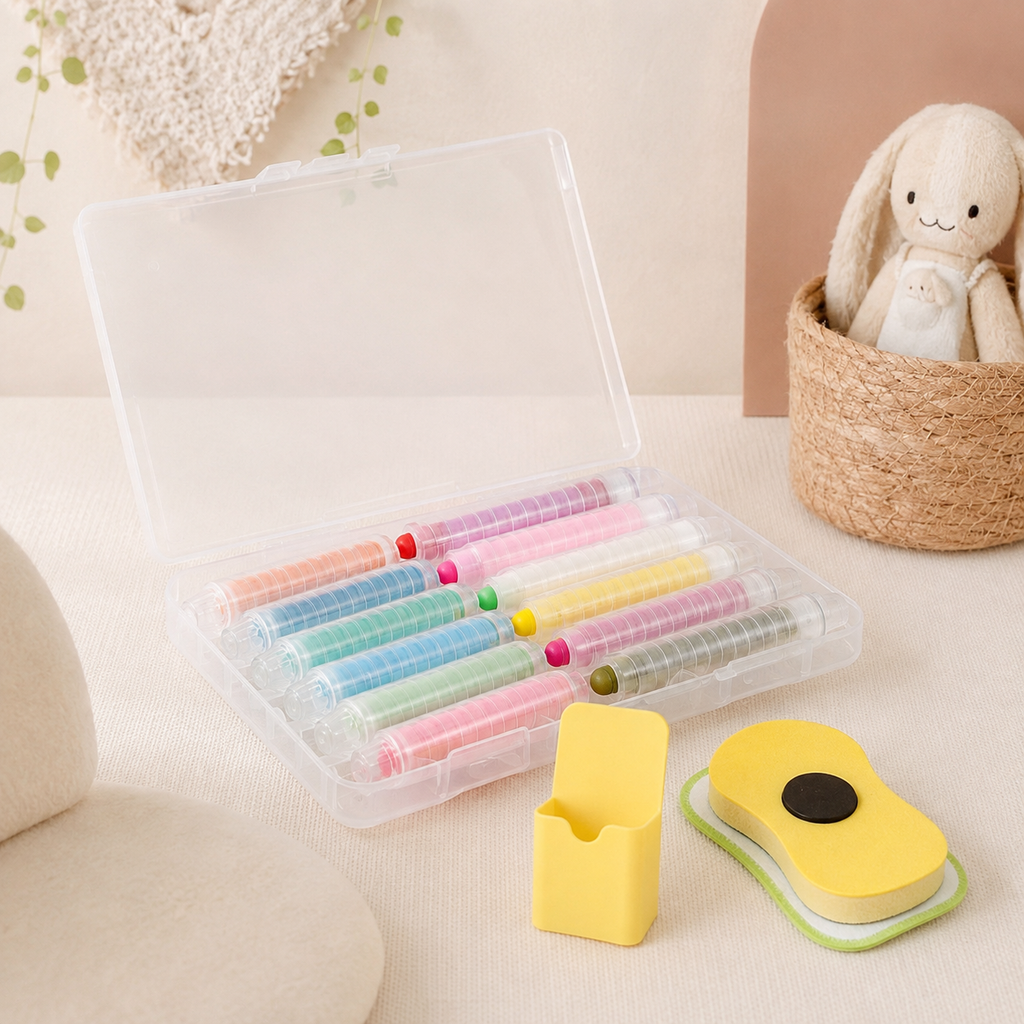 Multi-Colored Dustless Chalk
